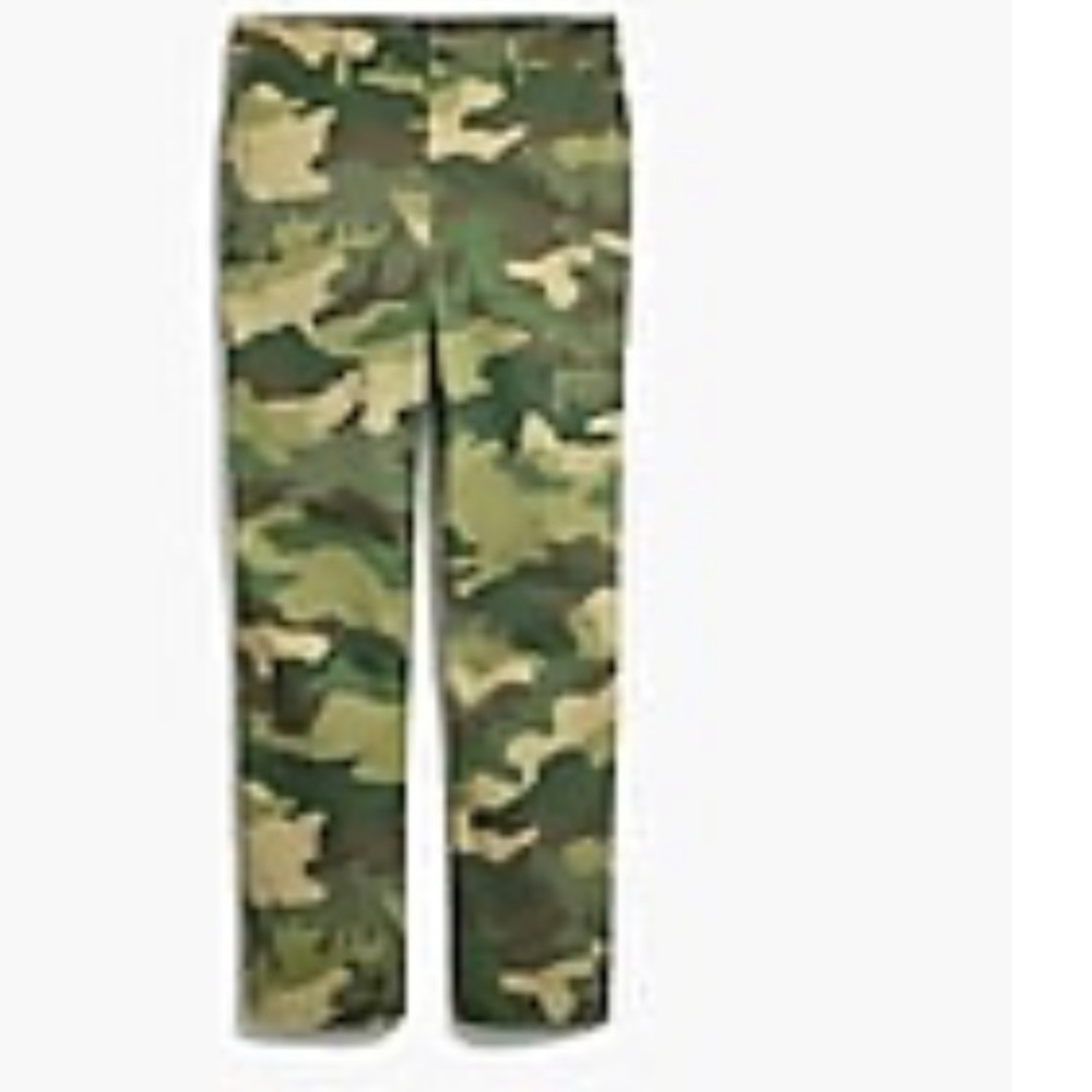 J. Crew CAMO high-rise girlfriend Jean. NWT. Sz 10​​​​​​​​​​​​​​​​​​